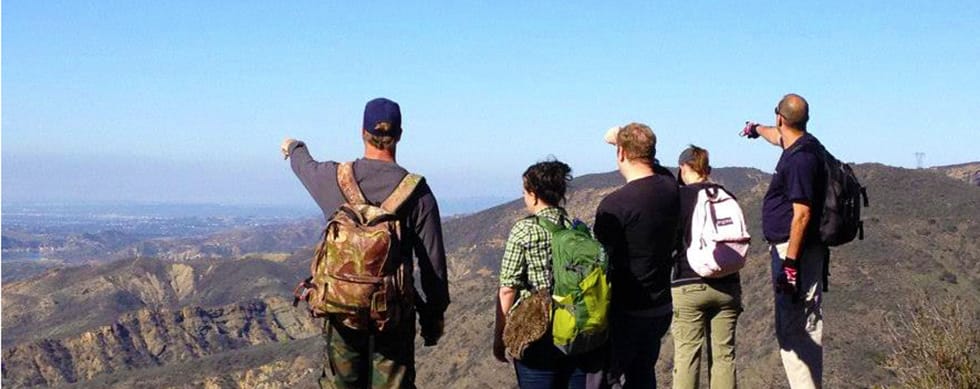 Photograph of Hikers In Silverado Canyon